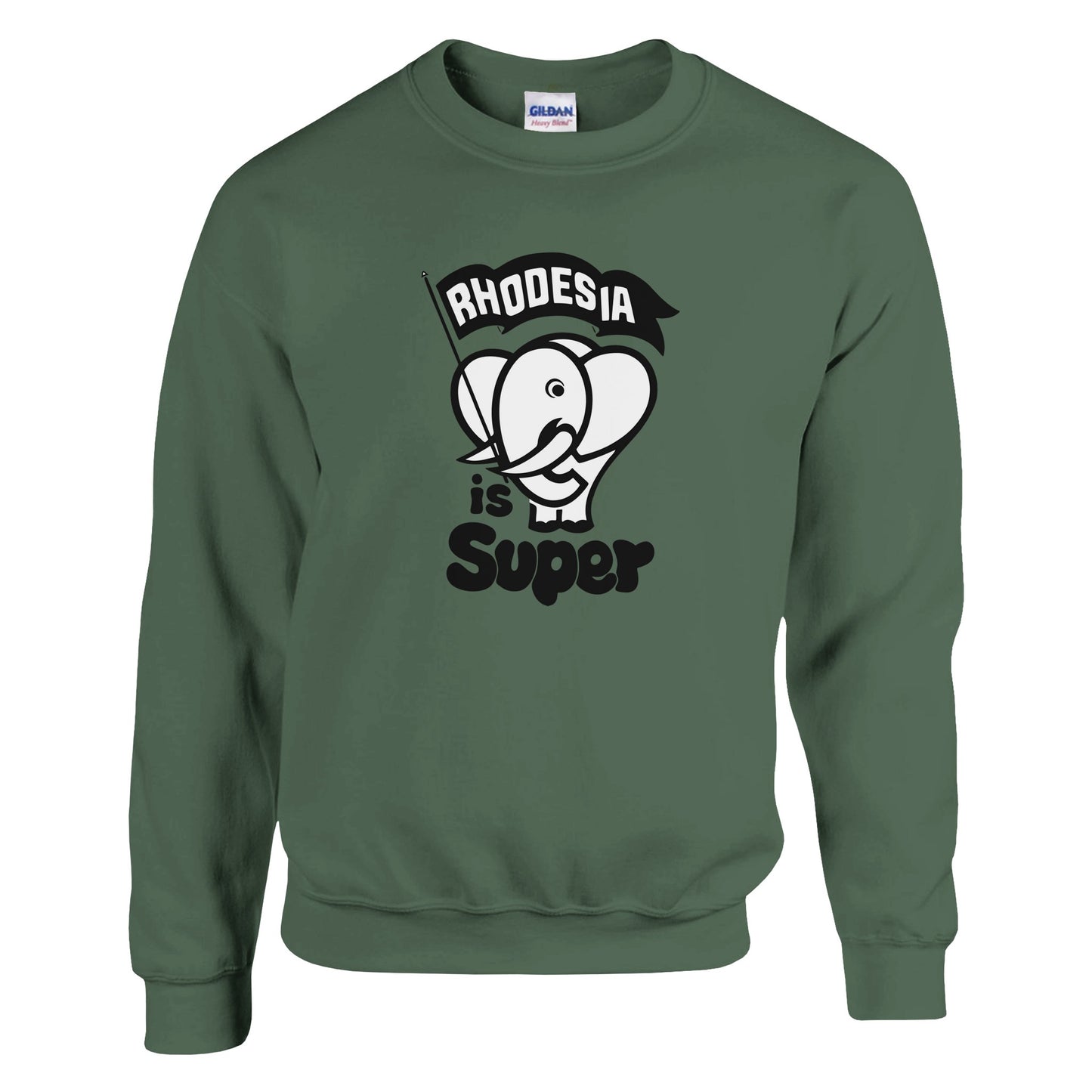 Rhodesia-Super-Sweatshirt-Military Green