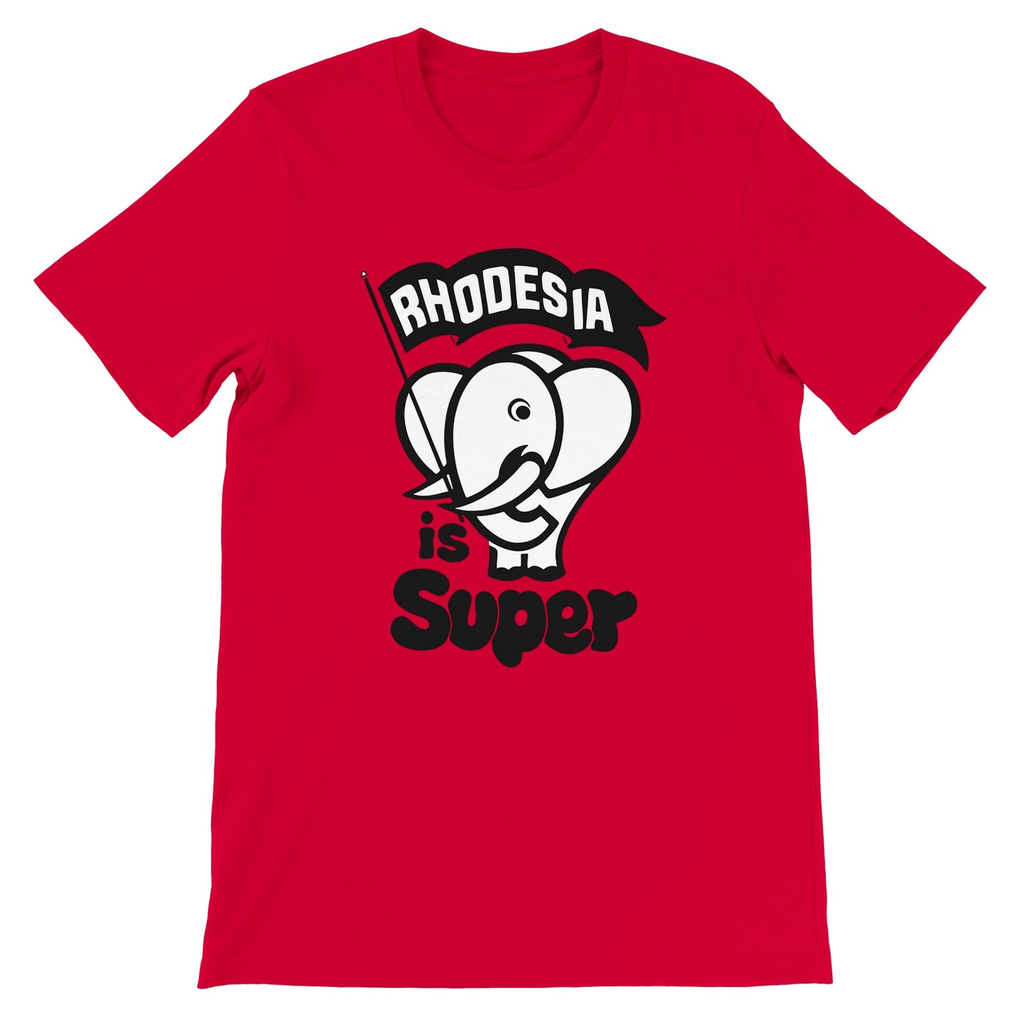 Rhodesia is Super T-shirt Red