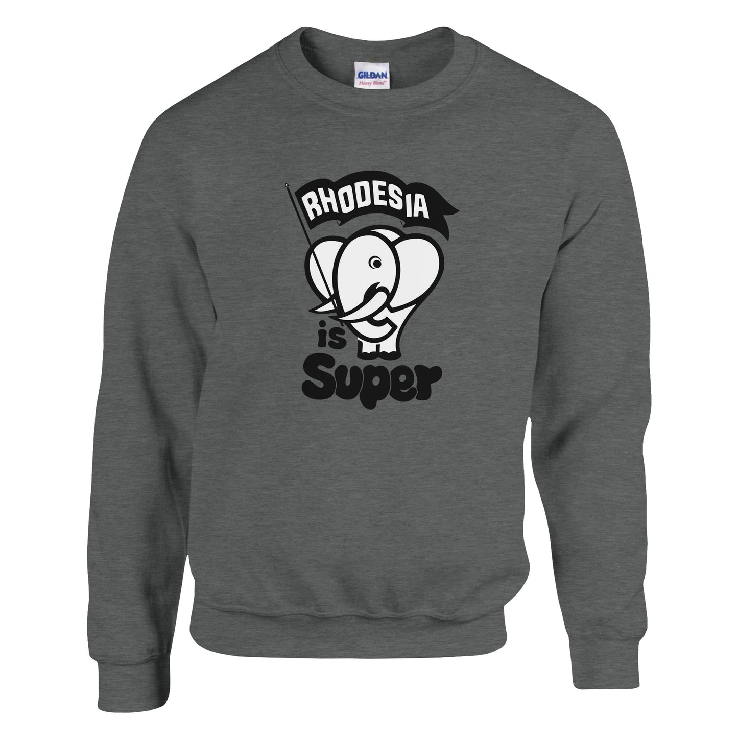 Rhodesia-Super-Sweatshirt-Graphite Heather