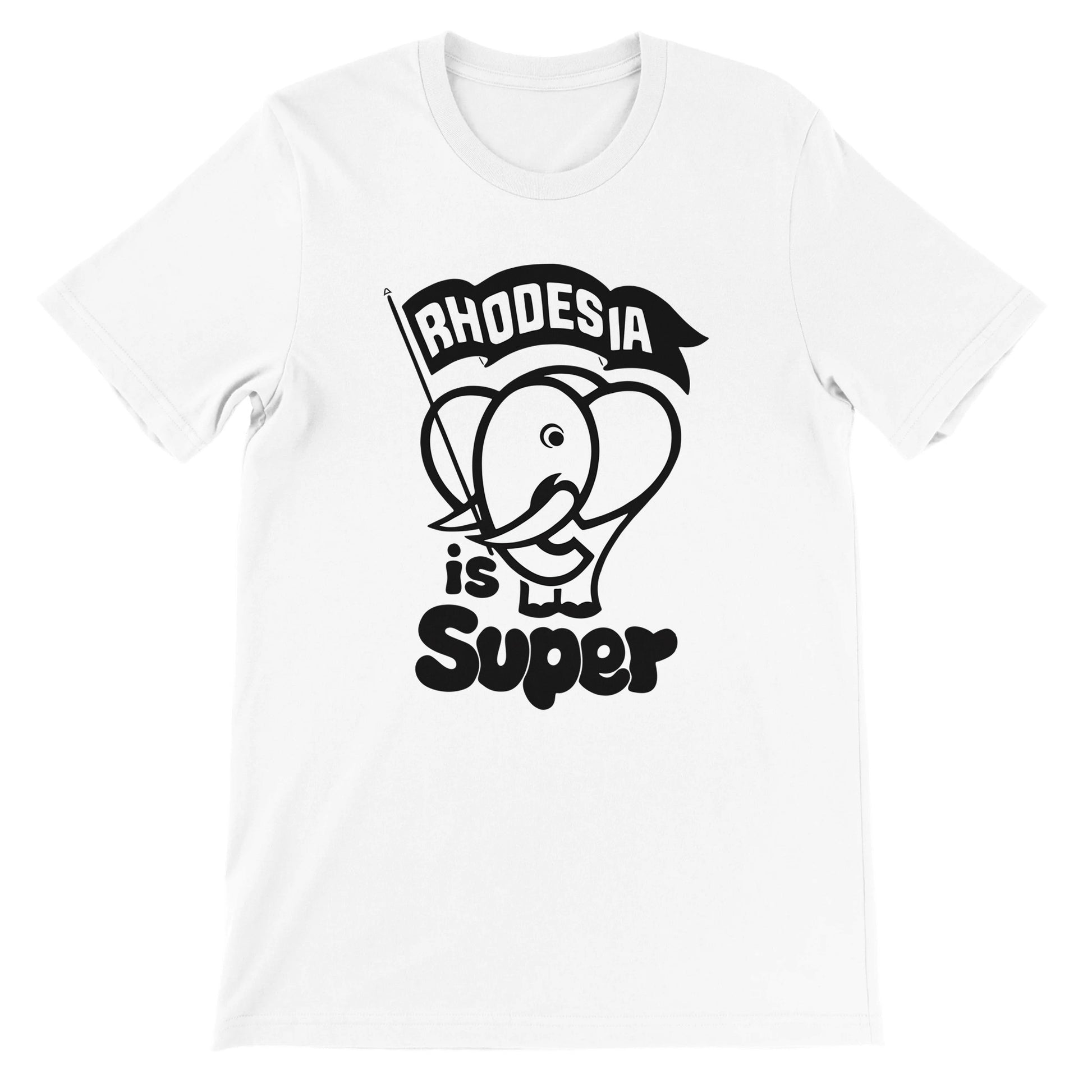 Rhodesia is Super T-shirt White