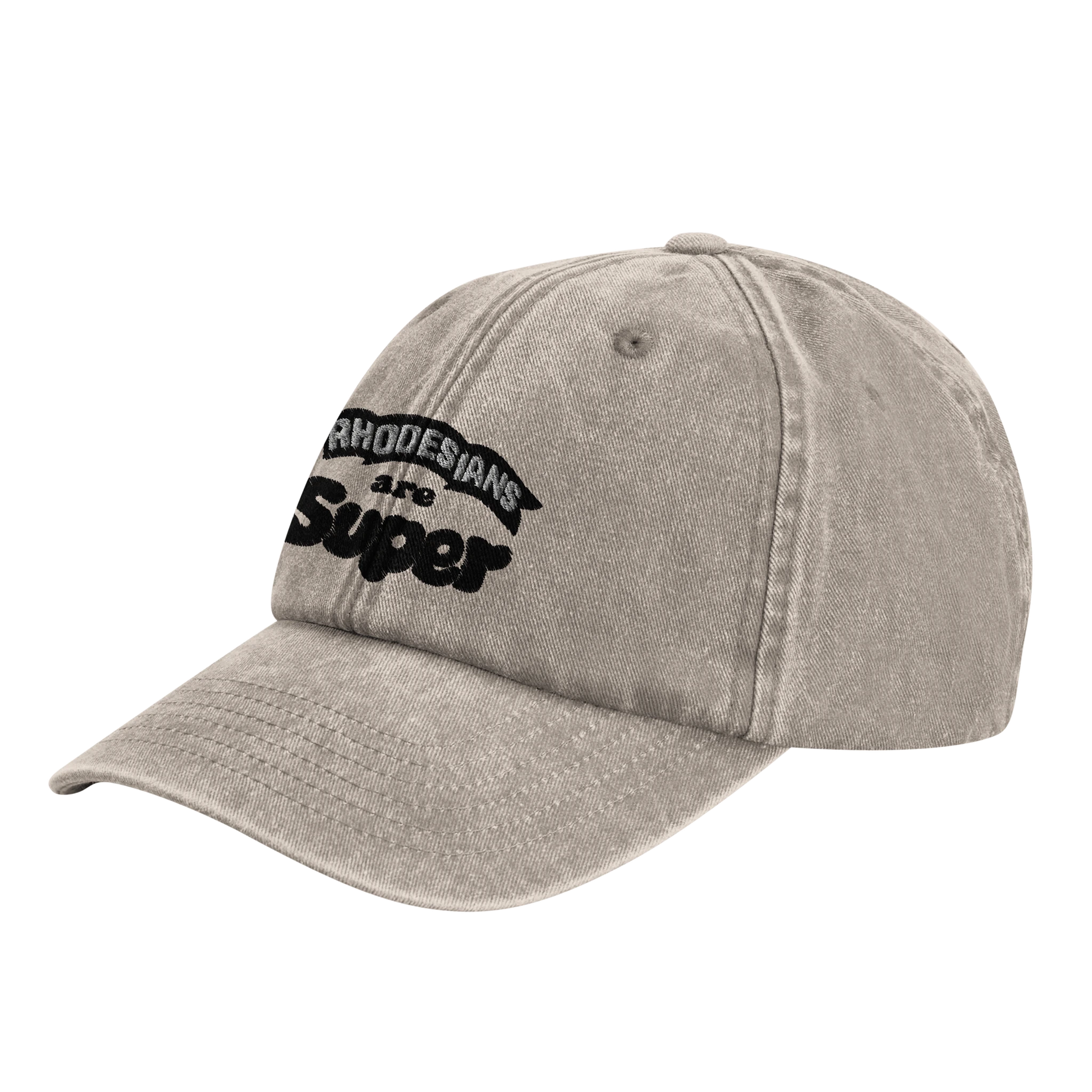 Rhodesians-are-Super Vintage Cap Side View