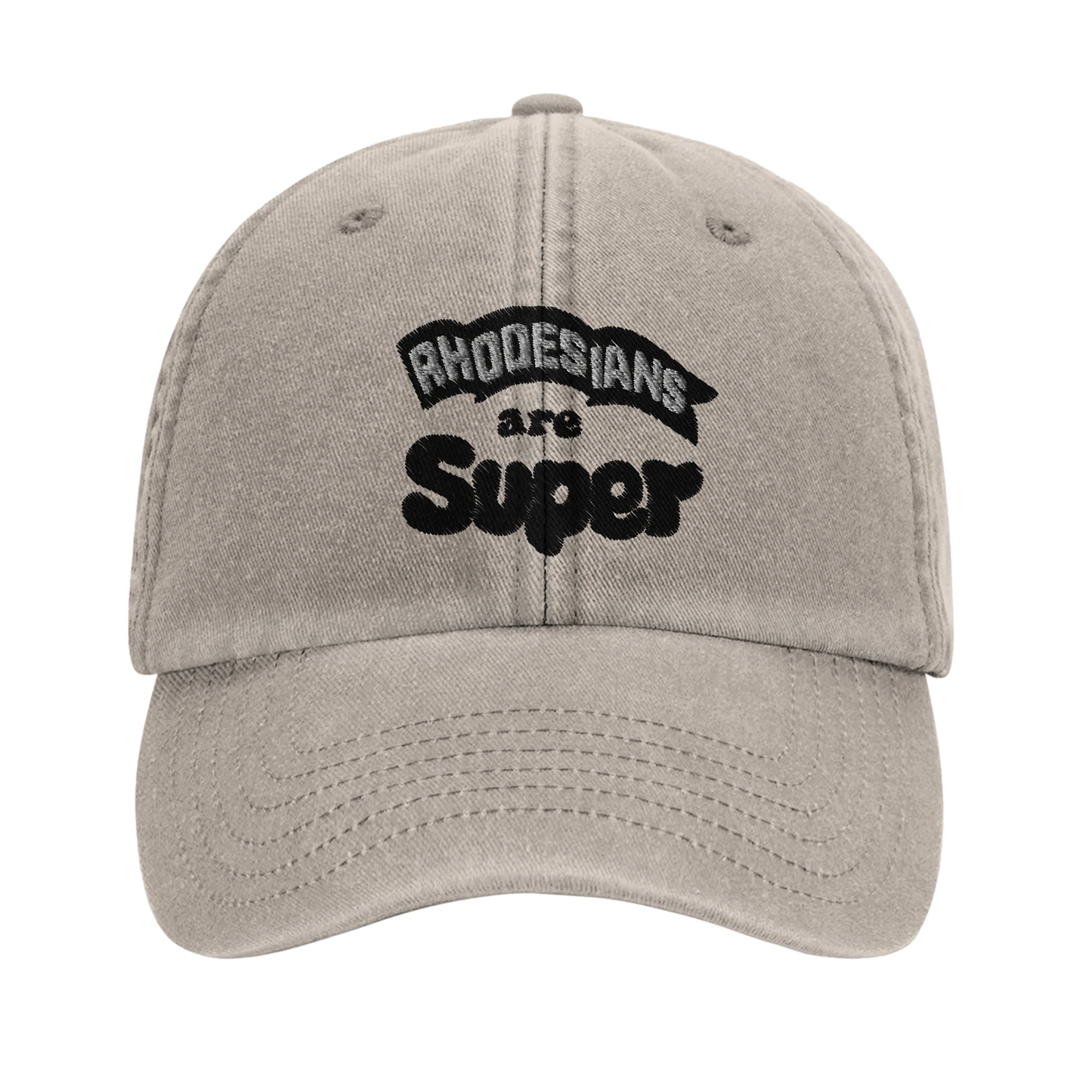 Rhodesians-are-Super Vintage Cap Stone