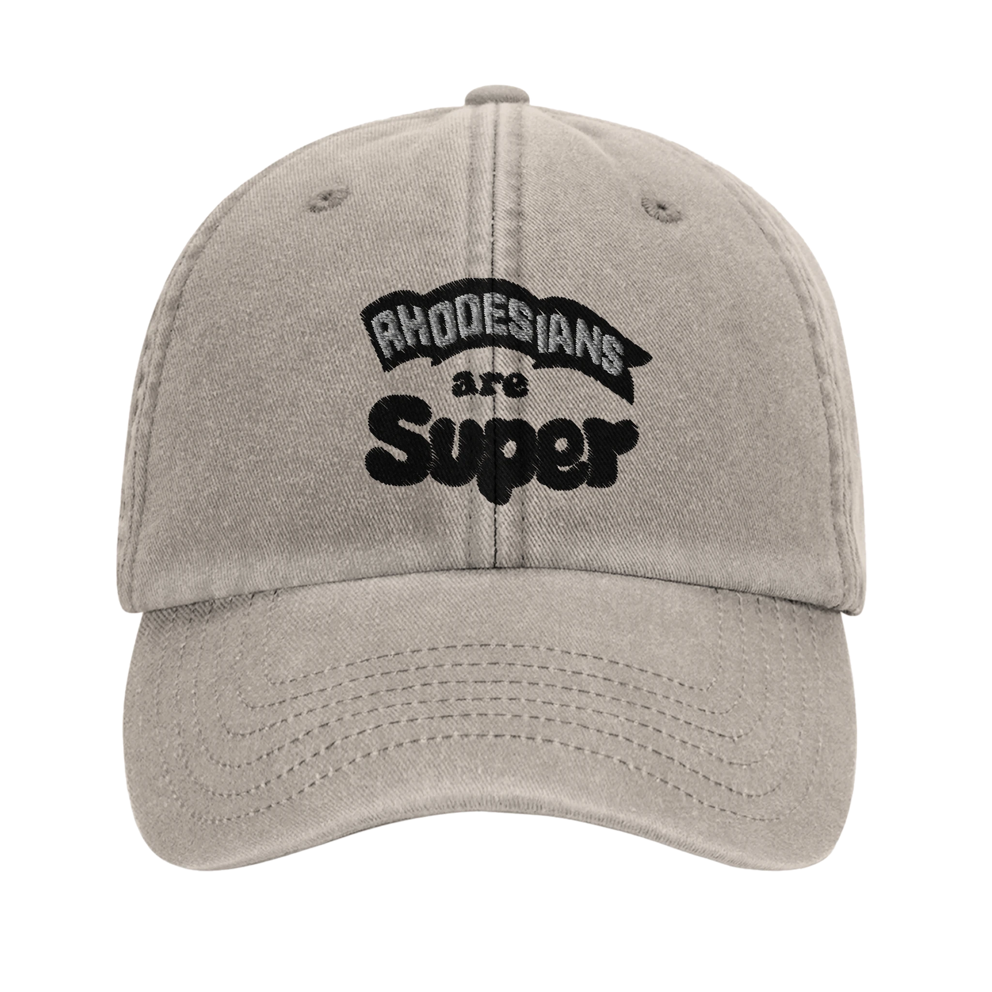 Rhodesians-are-Super Vintage Cap Stone